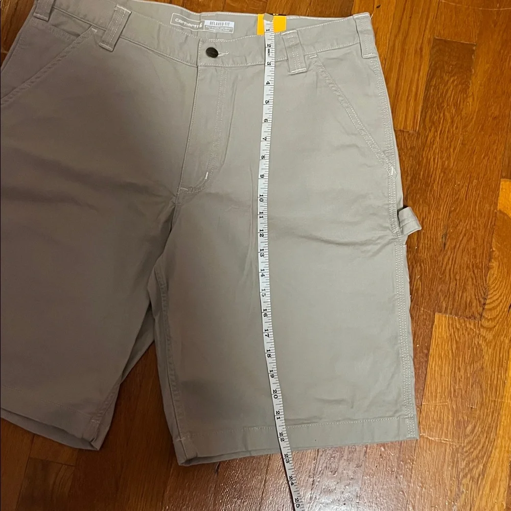 Carhartt Men's Beige Cargo Shorts. NWT SIZE 36. 11 inseam. Relaxed fit - Picture 6 of 6